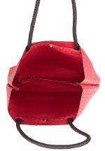 Ostrich Print Tote
