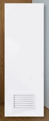 ประตู upvc ภายใน เกล็ดล่าง 4ฟักและ2ฟัก ขนาด 70x200 ซ.ม. ยี่ห้อ polywood สีขาว