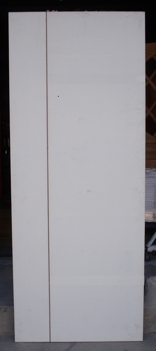 ประตู hdf เซาะร่องทุกแบบ ขนาด 70,80,90x200ซ.ม. สีรองพื้นขาว