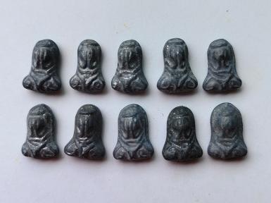 พระปิดตาเนื้อตะกั่ว วัดโคนอน ภาษีเจริญ ปี14-15&nbsp;(ผสมเนื้อตะกั่วเก่าของหลวงปู่เอี่ยม วัดหนัง)