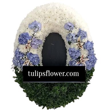 พวงหรีดไม้กระดาน TT 10005