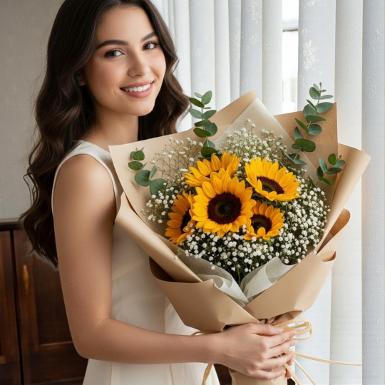 ช่อดอกทานตะวัน VD 9937