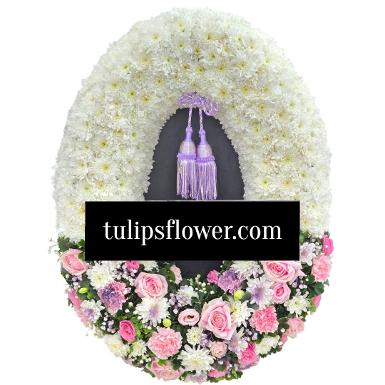 พวงหรีดไม้กระดาน TT 10006