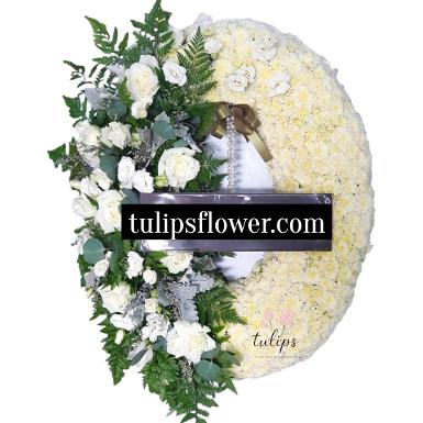 พวงหรีดไม้กระดาน TT 10017